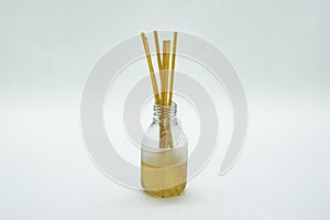 Essence diffuser isolated in white background.