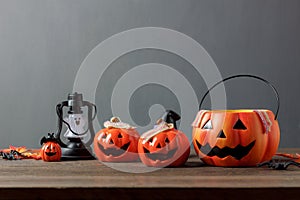 Essential accessory of Happy Halloween decorations festival concept background.