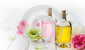 Essential aroma oil photo