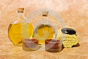 Essential body massage oils