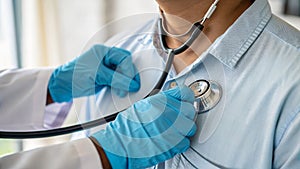 Essential Care: A Stethoscope\'s Connection to Health photo