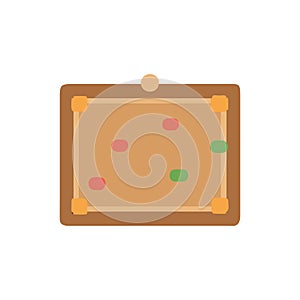 Essential Cork Board Illustration