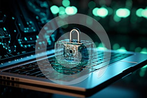 Essential cybersecurity demands secure login via the computer keyboard input