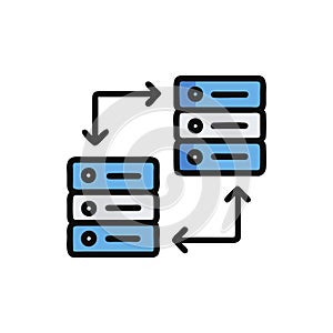 Essential Data Replication Icon for Data Management photo