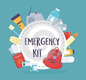 essential emergency kit photo