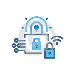 Essential IoT Security Icon for Protection