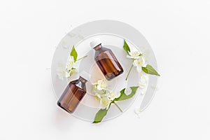 Essential jasmine oil for perfume arome or massage