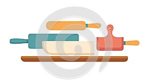 Essential Kitchen Tools for Cooking and Baking, vector design Generative AI