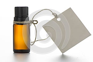 Essential oil, empty tags