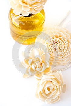 Essential Oil with Handmade Flower Reed Diffusers