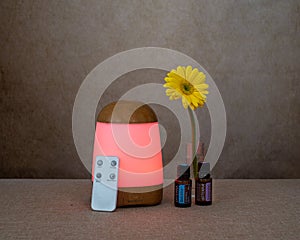 Essential oils diffuser, red