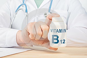 Essential vitamin B12 and minerals for humans. doctor recommends taking vitamin B12. doctor talks about Benefits of vitamin B12. B