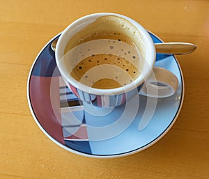 Esspresso in a cup