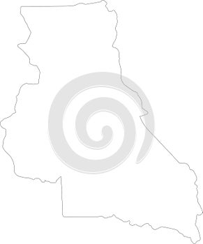 Est Cameroon outline map