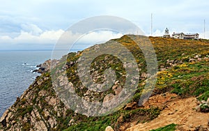 Estaca de Bares Lighthouse Spain. photo