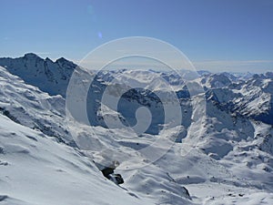 estacion de esqui engadin Saint Moritz, Suiza photo