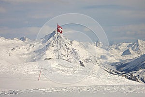 estacion de esqui engadin Saint Moritz, Suiza photo