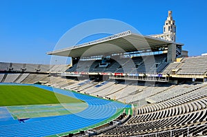 Estadi Olimpic Lluis Companys in Barcelona, Spain