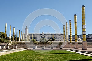 Estadi Olimpic Lluis Companys in Barcelona, Spain