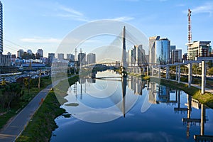 Estaiada Bridge Sao Paulo
