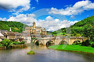 Estaing -one of the most picturesque villages