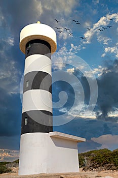 Estalella Lighthouse in Balearic Islands