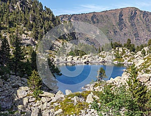 Estany Petit in the Catalan Pyrenees photo