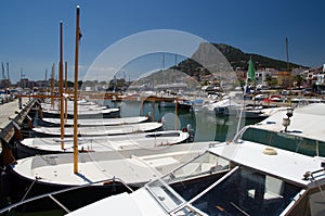 Estartit port, Costa Brava, Spain