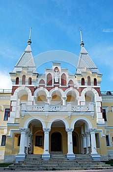 The estate of the baron von-Derwis in Kiritsakh. Nowadays tubercular sanatorium. Ryazan region.