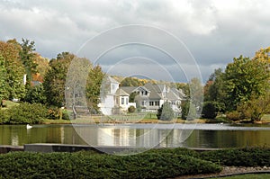 Estate Homes by Lake