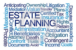 Estate Planning Word Cloud