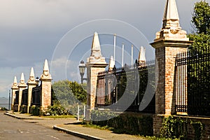 Estate security fence