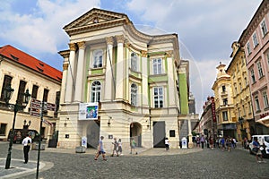 The Estates theatre in Prague, Czech Republic