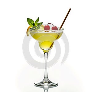 Refresca tus sentidos con este cÃ³ctel vibrante y elegante, perfecto para el verano. photo
