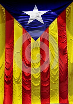 The Estelada, the Catalan flag photo