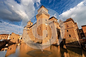 Estense Castle of Ferrara Emilia Romagna - Italy