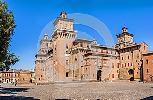 Estense castle of Ferrara. Emilia-Romagna. Italy. photo