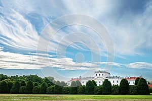 Esterhazy castle backyard in Fertod