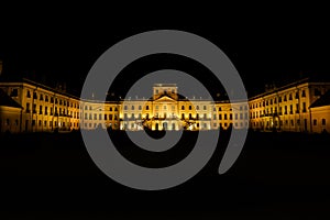 Esterhazy Castle at night