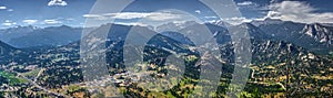 Estes Park Aerial Panorama photo