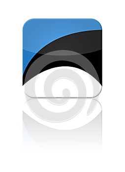 Estonia flag button