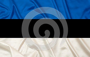 Estonia Silk flag photo