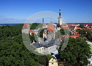 Estonia,Tallin,panoramic view photo