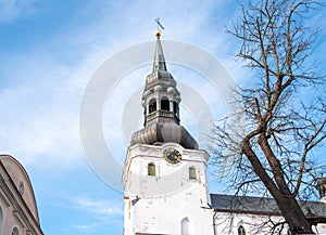 Estonia Tallinn Toompea, old town building