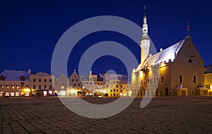 Estonia: Tallinn Town Hall Square photo