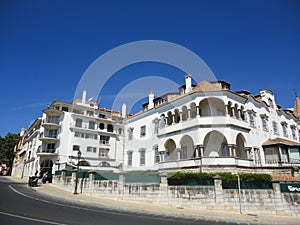 Estoril portugal summer building white