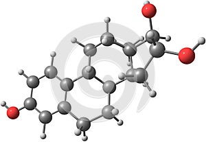 Estriol molecular structure