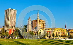 The Et'hem Bey Mosque in Tirana