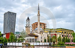 The Et`hem Bey Mosque in Tirana, Albania
