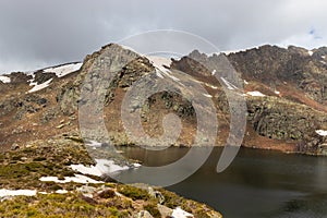 Etang d`appy in Appy Ax-Les-Termes, Ariege Pyrenees, France